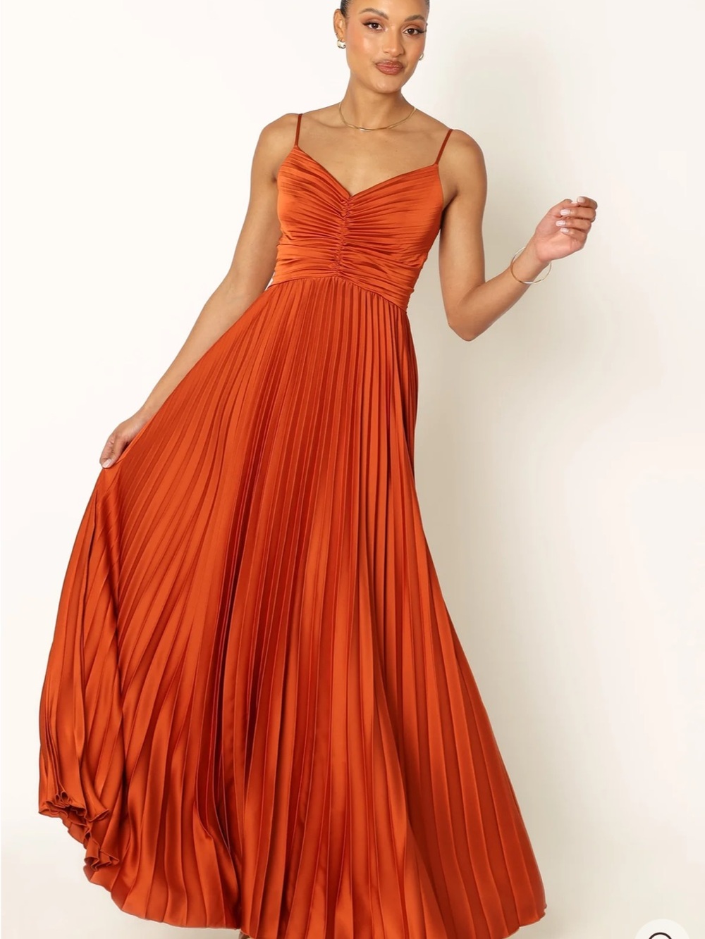 NWT Petal & Pup sunset orange Naira maxi dress
